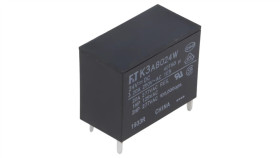 Ftr-K3ab024w Przekaźnik Elektromagnetyczny Spst-No Ucewki: 24Vdc 25A Pcb