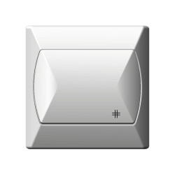 Łącznik krzyżowy biały ŁP-4A/00 Akcent Ospel