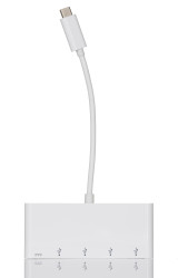 Hub USB USB 3.0 4 USB USB C, RS PRO