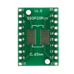 Adapter PCB SOP20 na DIP20