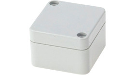 Plastic Enclosure 50x52x35mm Light Grey