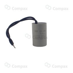 Kondensator silnikowy, CBB60, 1uF, 450 V AC, 5%, 26x40mm, -40 +70°C, przewody 100mm, BM