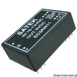 EC3AW11 DC-DC In 18-72V Out 5VDC THT SATEK