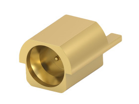 Złącze koncentryczne Montaż na płytce Męski 50Ω typ złącza Złącze SMPM Lutowane