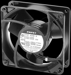 4580N Axial fan, 230VAC, 119 x 119 x 38 mm, rpm: 2350
