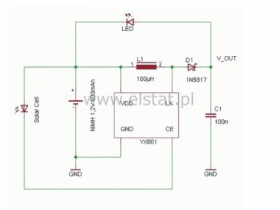 YX8018 układ przetwornicy lampy LED; TO94
