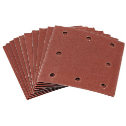 Draper 93518 1/4 Sanding Sheets 100 Grit (105x115mm)