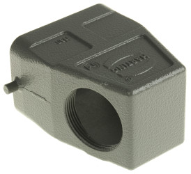 Osłona złączy dużej mocy HARTING rozmiar 6B Wpust boczny