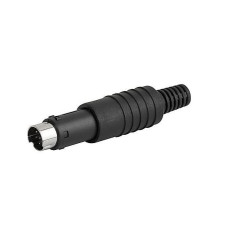 Złącze DIN 8 -pinowe Wtyk Kabel Lutowie 100 V AC