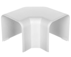 Pokrywa kątowa EKE 60x60mm biała 8543