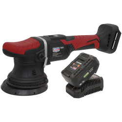 Sealey CP20VOPKIT Cordless Orbital Polisher Kit 20V SV20 Series &#xD8;125mm