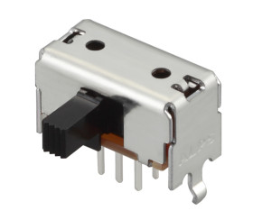 Przełącznik suwakowy, DPDT, THT, 30V dc, 100 mA, -40 → +85°C, Alps Alpine