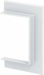 Panel ścienny otwarty OBO Bettermann, 6274920, czysty biały, (S x G) 198 mm x 124 mm