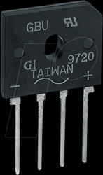 GBU8M Bridge rectifier 1000V 8 AGBU