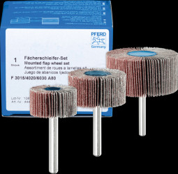 44498032 Flap wheel grinding tools SET F 3015/4020/6030 A 80