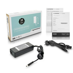 Zasilacz laptopa 19,5V/4,62A 90W (4,5x3,0+pin) do DELL / ZZ/DEL195462P Movano