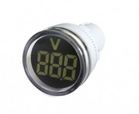 WOLTOMIERZ LED 28MM 12-500VAC BIALY T2