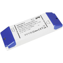 Self Electronics SLD75-24VL-E LED Transformer 75W 24V DC Dimmable for Furniture