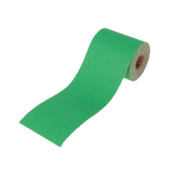 Faithfull FAIAR5120G Aluminium Oxide Sanding Paper Roll Green 115mm x 5m 120G