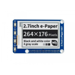 2.7" E-Ink Display HAT