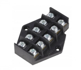 Płytka szyna rozgałęźna odgałęźna łączeniowa złączka 5x2,5mm2 - 5 torów / 24602