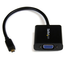 Micro HDMI® to VGA Adapter Converter for