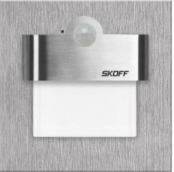 Oprawa przyschodowa z czujnikiem ruchu Tango LED PIR 120 st. Motion Sensor Light 10 V DC 1,0 W IP 20 6500 K szlif Inox