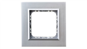 Sonata Ramka Pojedyncza Aluminium / Srebrna Metal R-1Rac/35/38