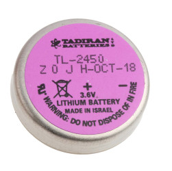 Bateria pastylkowa TL2450 Pin płytki drukowanej CR2450 550mAh 3.6V Lit-chlorek tionylu