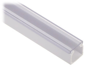 Profil z kloszem do taśm LED KI-LED/15X15 natynkowy /2m/