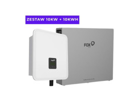 Zestaw fotowoltaiczny PV 10kW + 10kWh falownik z magazynem energii FoxESS
