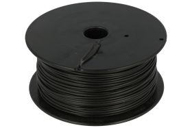 Przewód; montażowy; LiYv; 1 żyła; linka; Cu; 0,25mm2; czarny; PVC; -30...+80°C; 900V; szpula 100m; Helukabel; RoHS; 1,3mm; 1x0,2