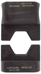 Intercable MK38-520 701076 Wkładka do prasy końcówki kablowe zaciskowe CU 400.00 mm² (max)