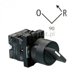Przełącznik piórowy, chwilowy, [ 0-1] ( NO+NC )