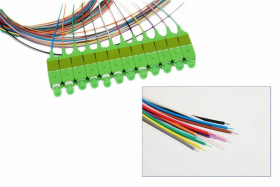 Pigtaile SC/APC, LSZH, 2m, G.657, 0.9mm, Full colour