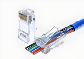 WTYK RJ45 8P8C KAT.6 UTP RJ-45 PRZELOTOWY 1 SZTUKA