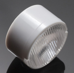 Soczewka LED owalna 16.1 (Dia.) x 10.1mm, D 16.1mm, kąt widzenia 14 + 34°, do użytku z OSRAM Golden DRAGON Plus