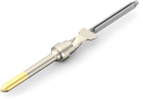Pin contact, AWG 16-14, solder connection, gold-plated, 5-745287-4