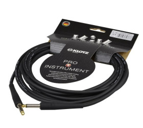 KLOTZ KIK Kabel instrumentalny złocony Audio Jack 6,3mm Mono (wtyk / wtyk) 6m