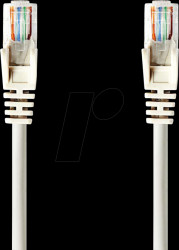 CCGP85100GY50 Patch cable, Cat.5e, U/UTP, 5 m, grey