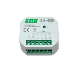 Przekaźnik bistabilny do puszki BIS-408-LED 230V F&F