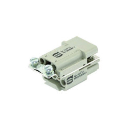 Harting 09 12 006 2794 Socket insert 6-pole silver 1pc