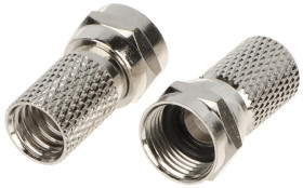 Wtyk F z gumką uszczelniającą F/7.0-G