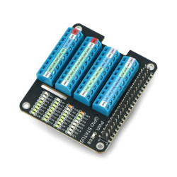 GPIO Screw Terminal Hat for Raspberry Pi - nakładka dla Raspberry Pi ze złączami śrubowymi