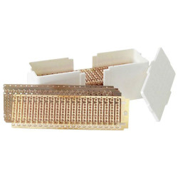 Antistat 029-1044 ESD Shim Clip-Frame Brass 4000 Pieces Belt Cutting