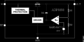 High Accuracy Ultralow I, 300 A, anyCAP® Low Dropout Regulator