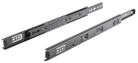 Szyna do szuflad dł. po zamknięciu: 450mm skok: 331mm 45kg Stal Accuride