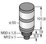 Kolumna sygnalizacyjna Turck TL50GOQ 3096481 1 szt.