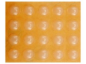 Podkładki silikonowe 10mm 20 sztuk