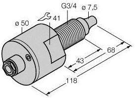Turck Czujnik zanurzeniowy FCS-GL3/4A4-NAEX0 6870428 1 szt.